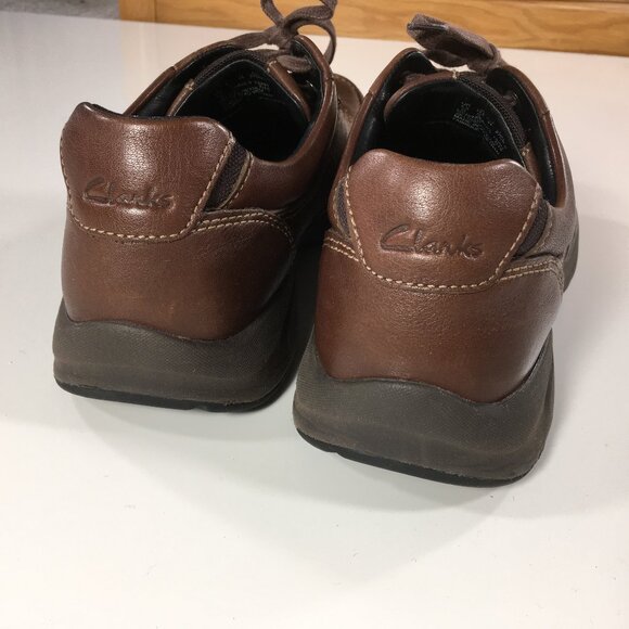 Clarks WaveKorey Lace Up Shoes Mens Size 10.5 Brown Leather 26110557 main image 4